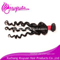 High quality malaysian natural wave hair weft hair extensions no shedding no tangle